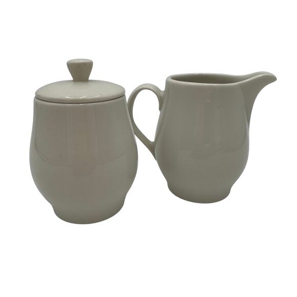 Vintage Woodbine Cream and Sugar by Syracuse Carefree Fine China 1960's - Picture 2 of 7